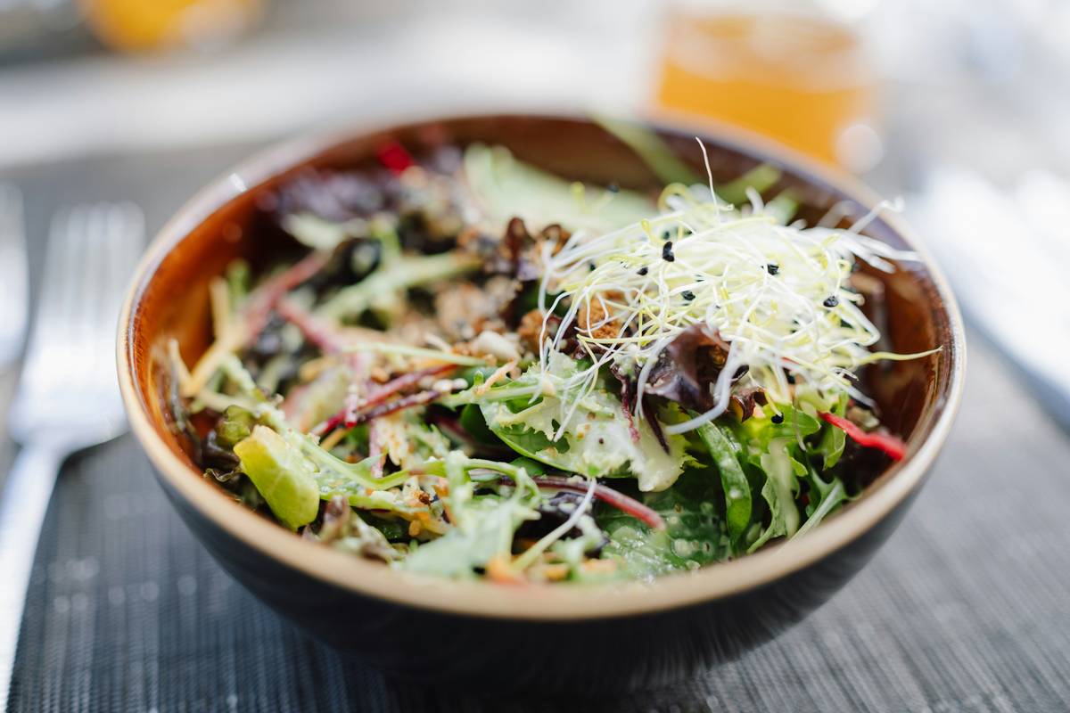 A chart explaining the three doshas in Ayurveda: Vata, Pitta, and Kapha