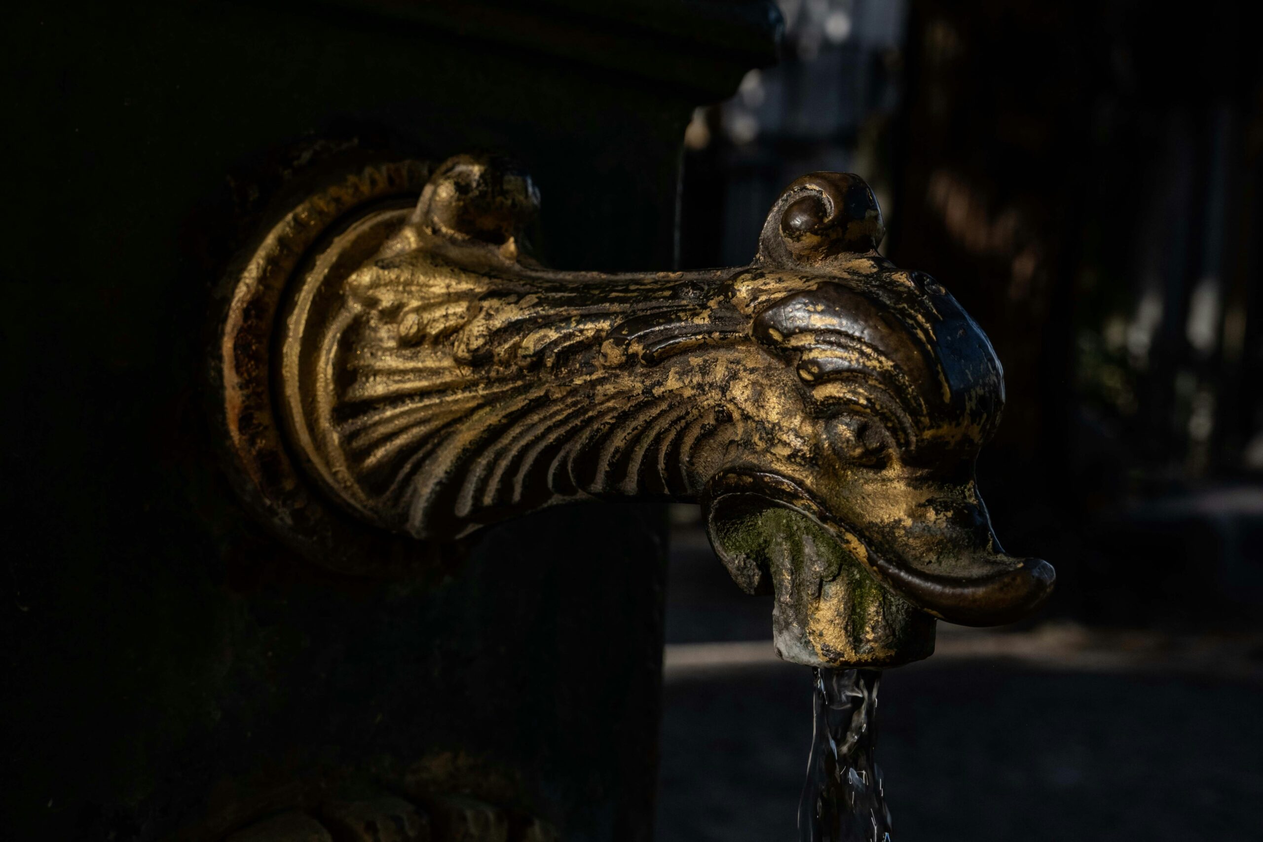 A close up of a door handle on a door