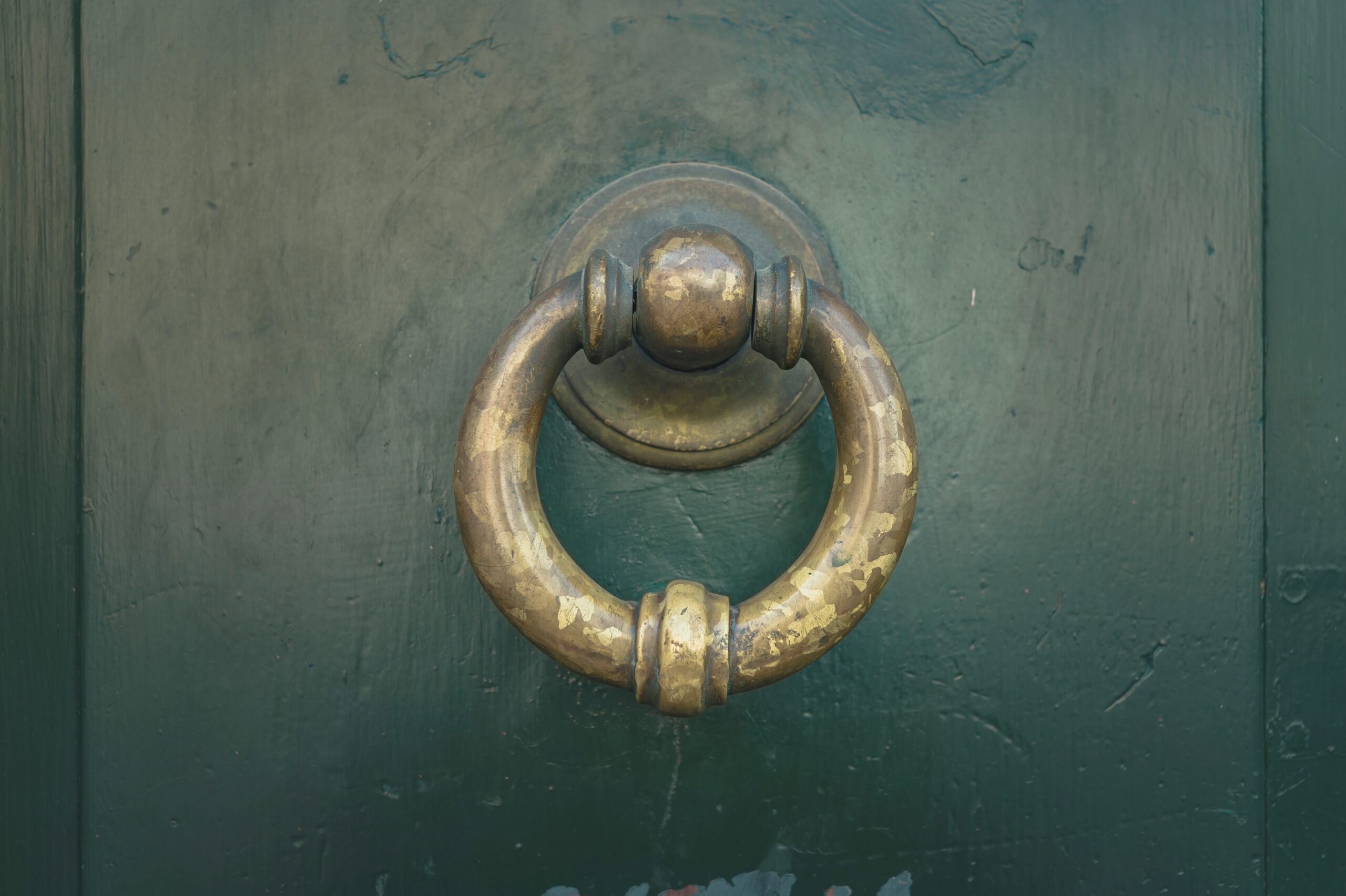 Door knocker.