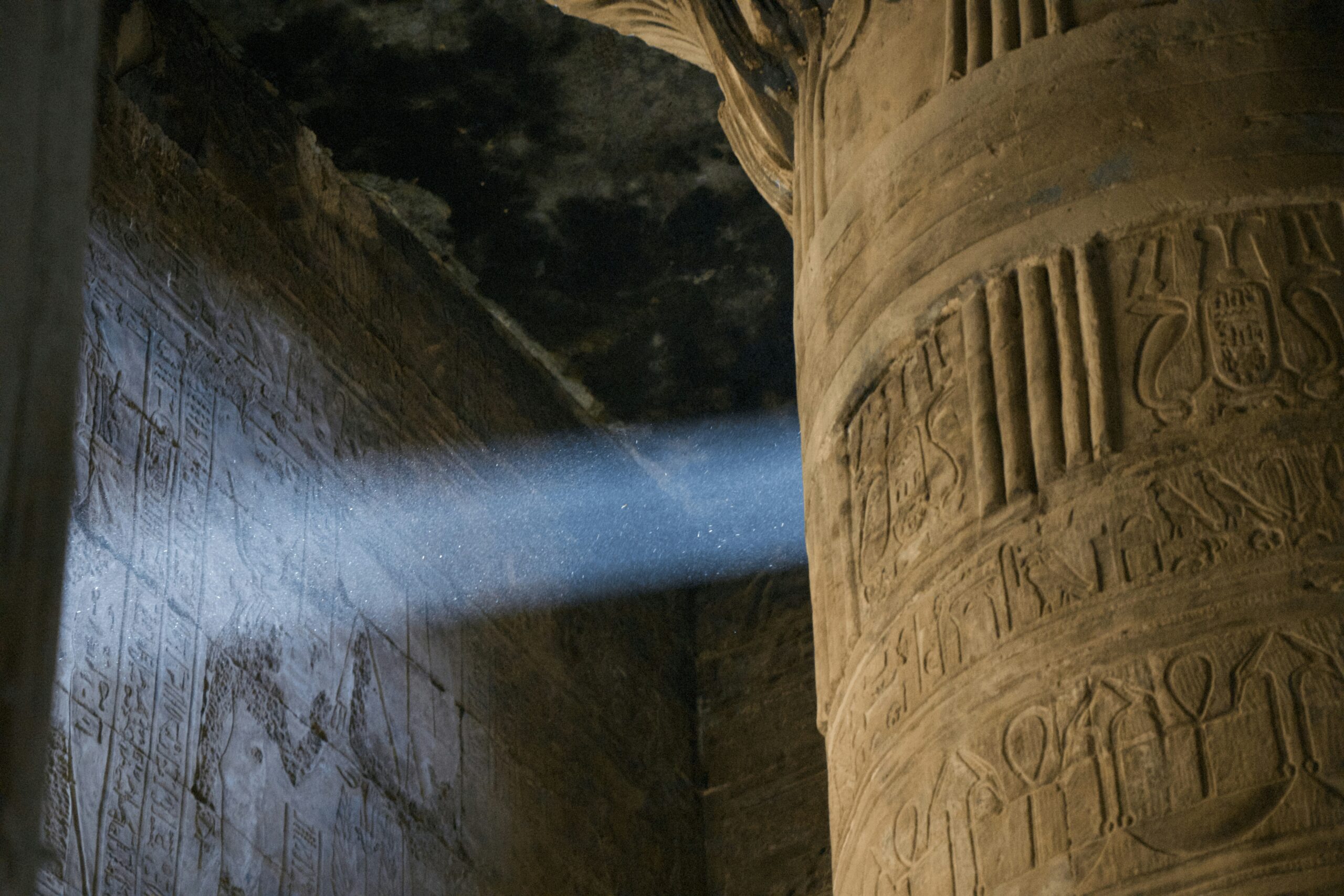 Edfu's Temple in Egypt.